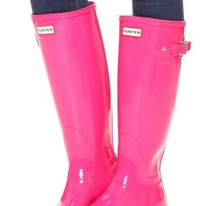 ❌❌ SOLD ❌❌ HUNTER TALL GLOSS RAIN/SNOW BOOTS